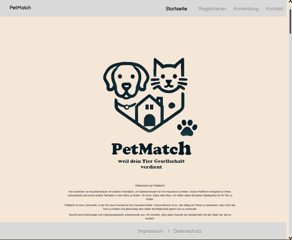 Projekt PetMatch